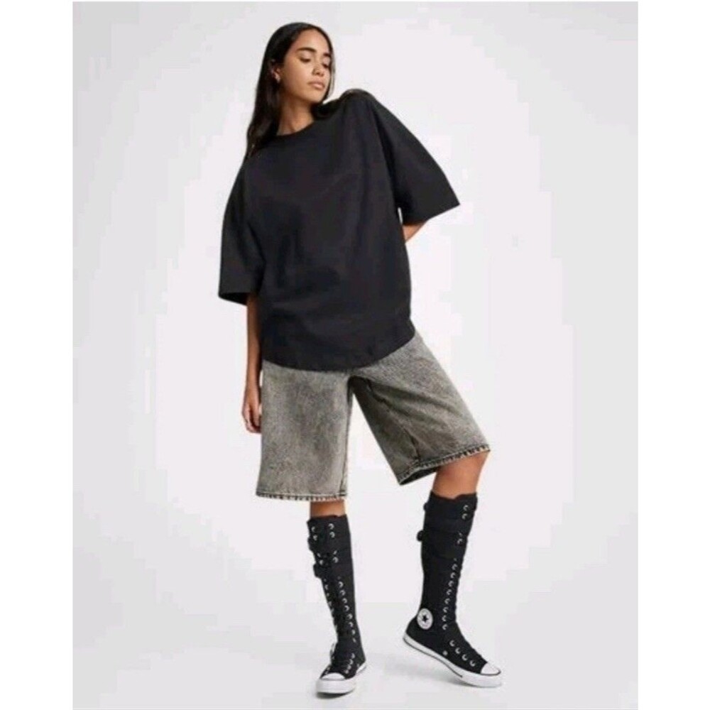 New Chuck Taylor All Star XX-Hi Knee High Converse Boots Womens 8 Straps Buckles - Picture 10 of 13